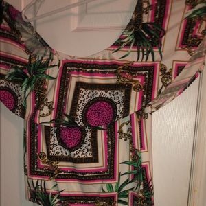 Women's off the shoulder body suit